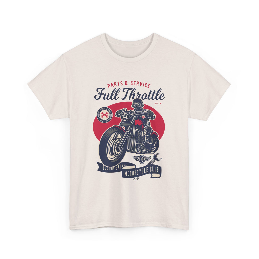 Full Throttle T-Shirt - Graphic T-Shirt from Tee Utopia