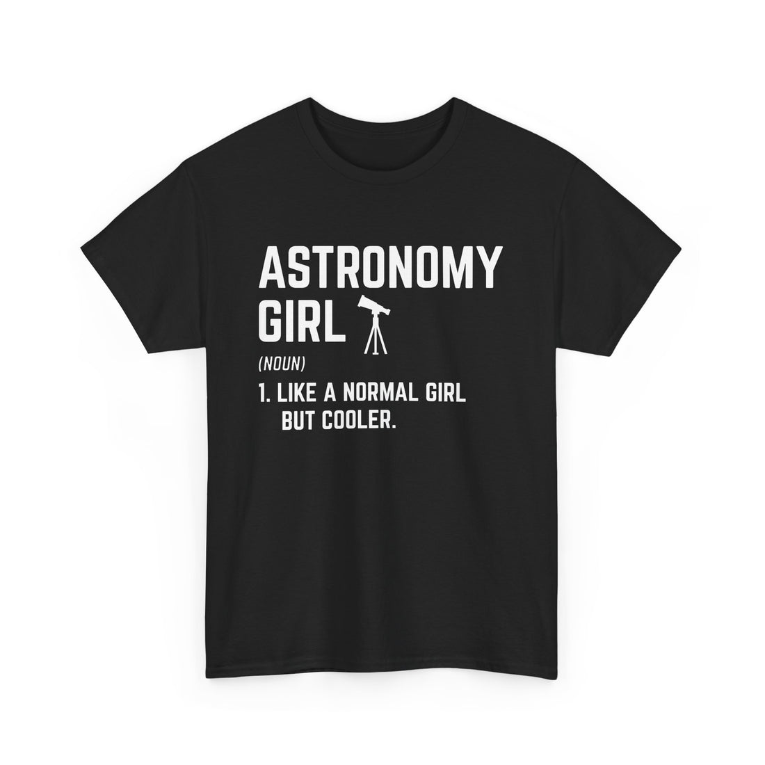 Astronomy Girl  T-Shirt - Graphic T-Shirt from Tee Utopia