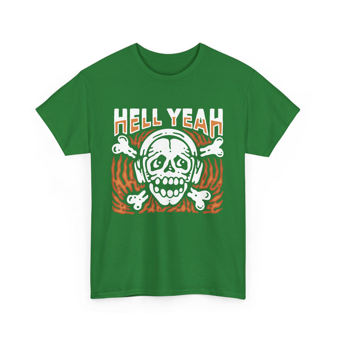Hell Yeah T-Shirt - Graphic T-Shirt from Tee Utopia