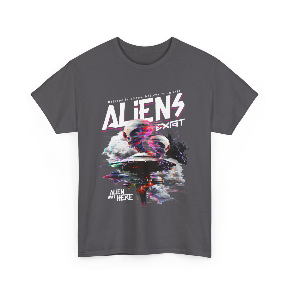 Aliens Exist T-Shirt - Graphic T-Shirt from Tee Utopia