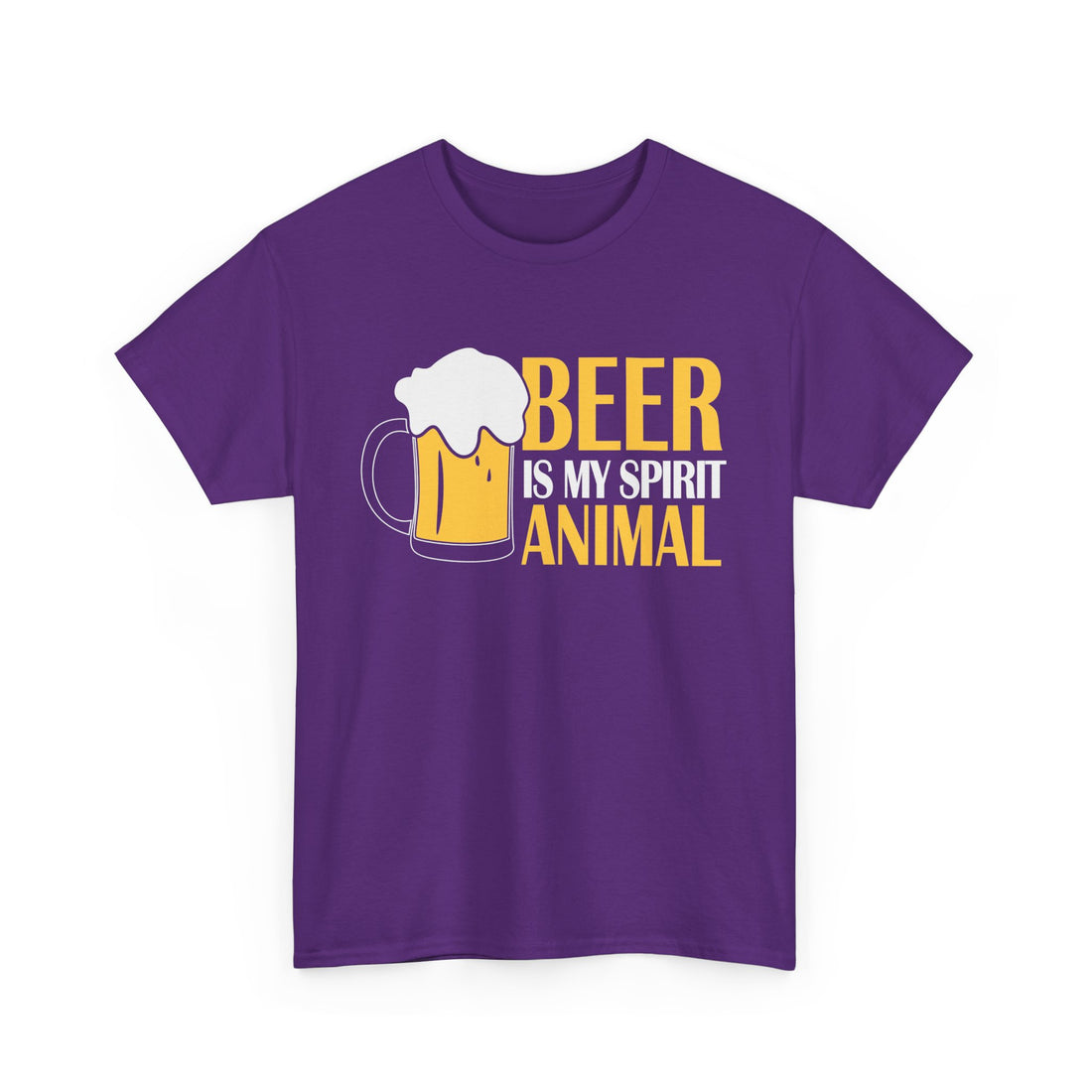 Beer Is My Spirit Animal  T-Shirt - Graphic T-Shirt from Tee Utopia