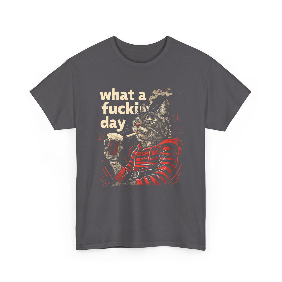What A F*cking Day T-Shirt - Graphic T-Shirt from Tee Utopia