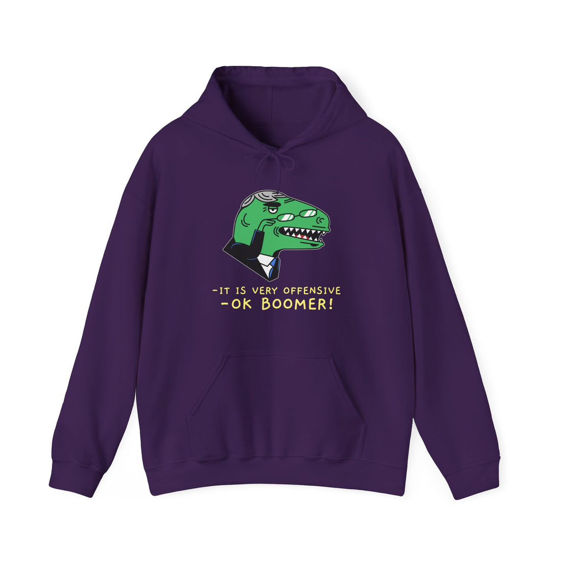 OK Boomer! Hoodie - Graphic Hoodie from Tee Utopia