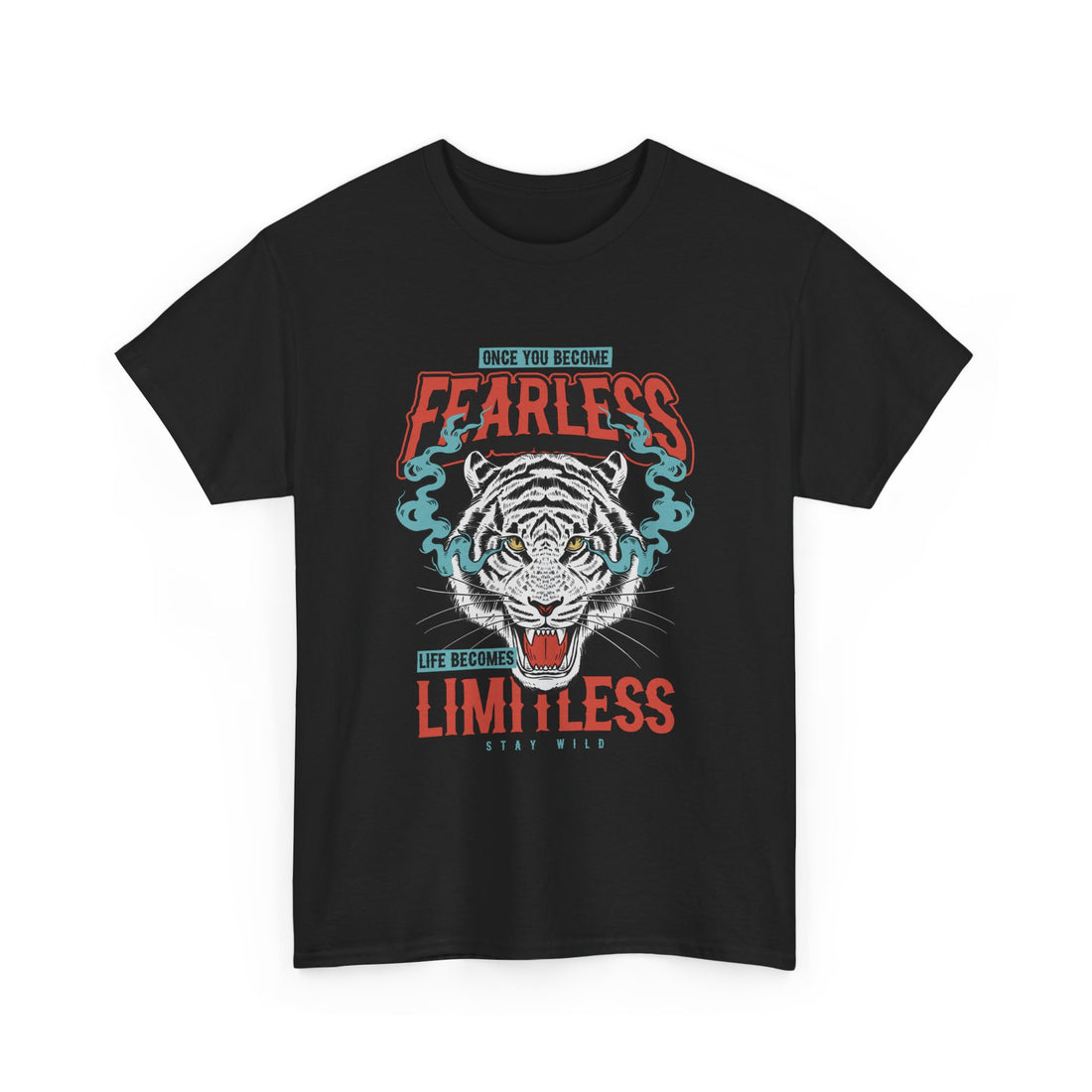 Fearless Limitless T-Shirt - Graphic T-Shirt from Tee Utopia