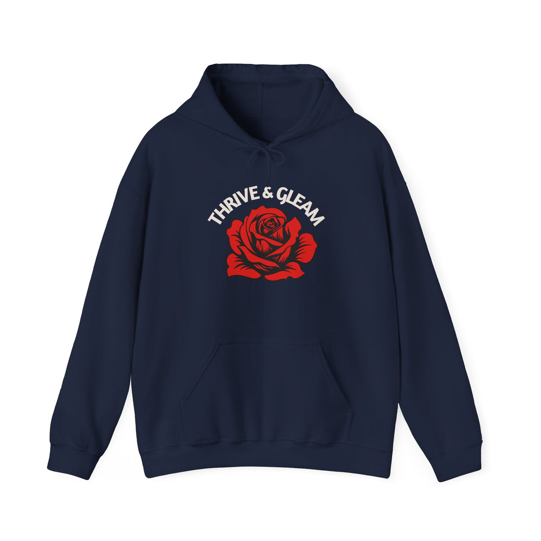 Thrive and Gleam Hoodie - Graphic Hoodie from Tee Utopia