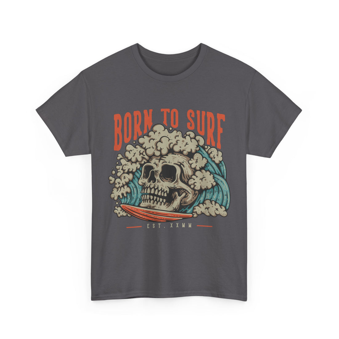 Born To Surf T-Shirt - Graphic T-Shirt from Tee Utopia