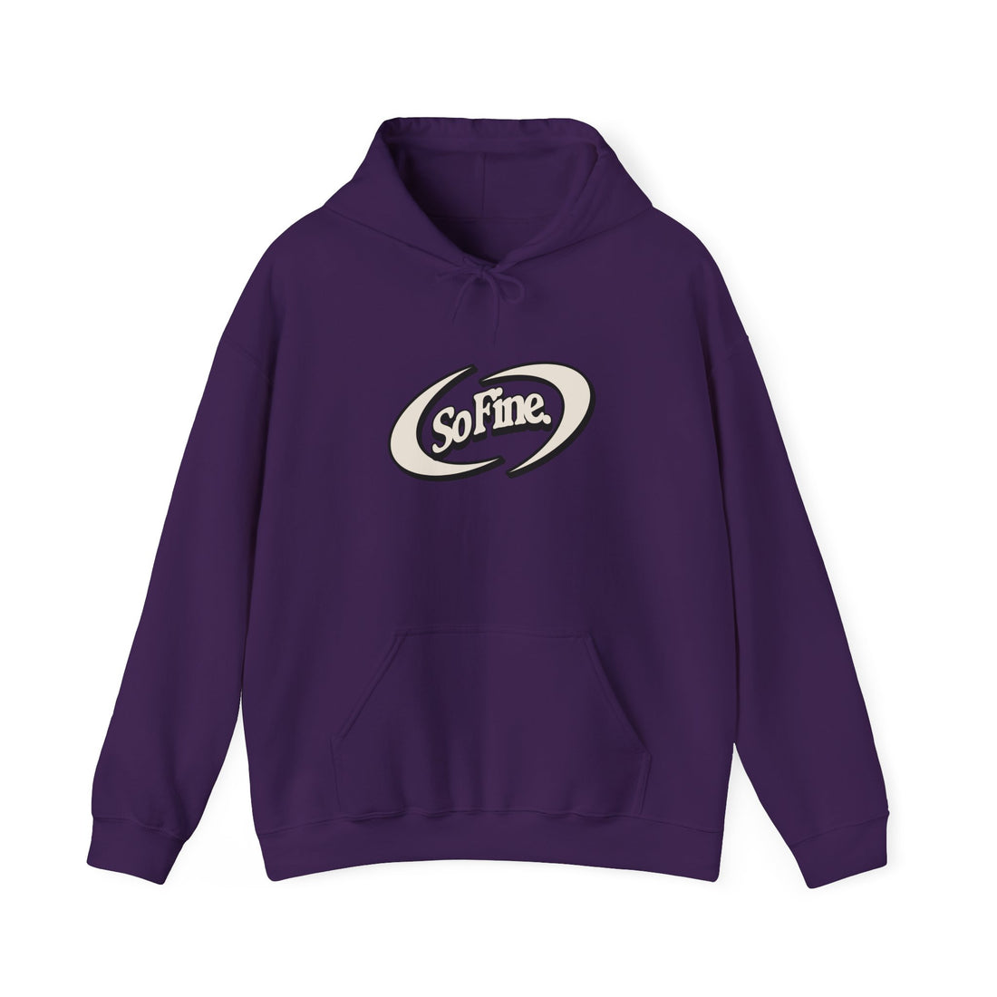 Everything is Perfectly Fine. Front and Back Hoodie - Graphic Hoodie from Tee Utopia