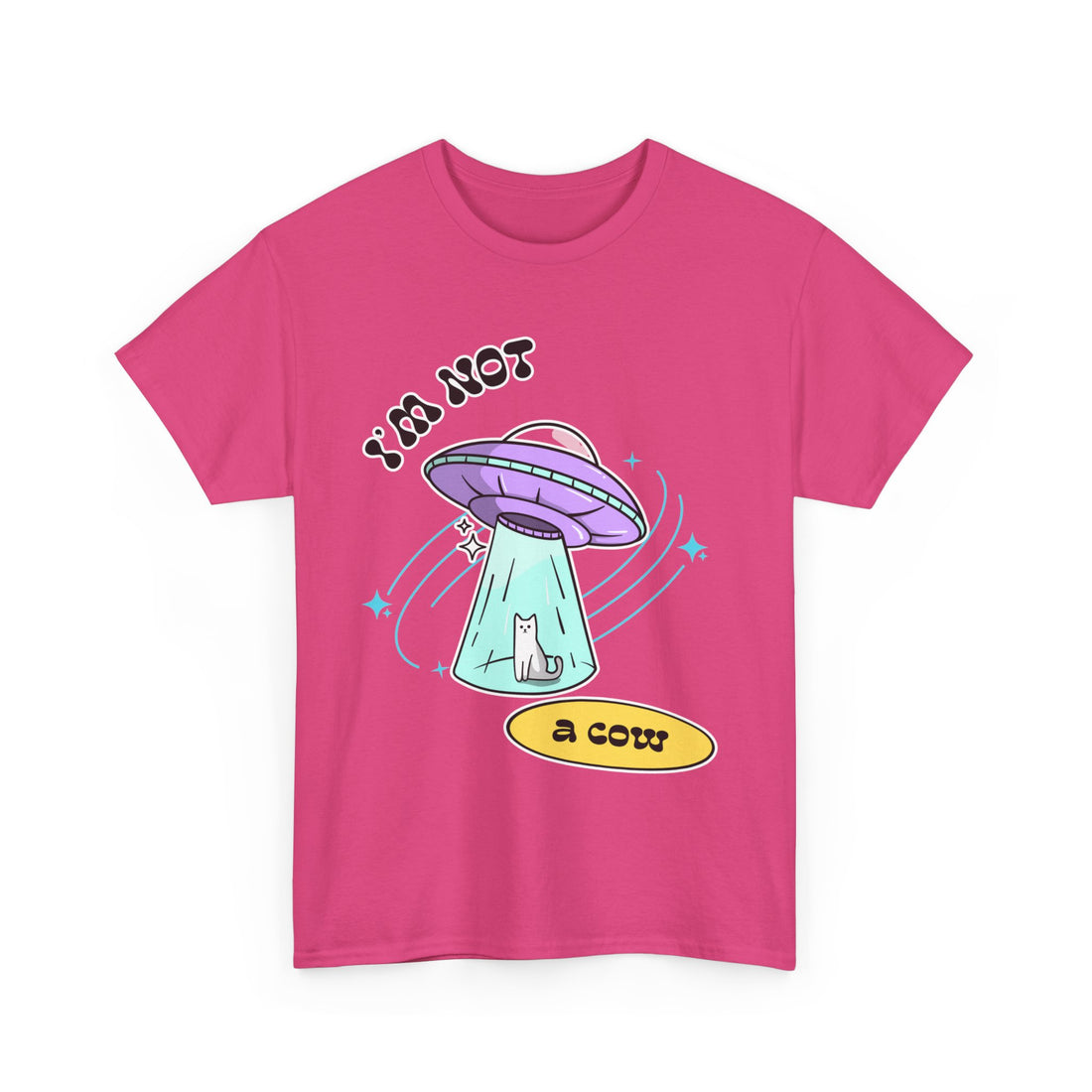I'm Not A Cow T-Shirt - Graphic T-Shirt from Tee Utopia
