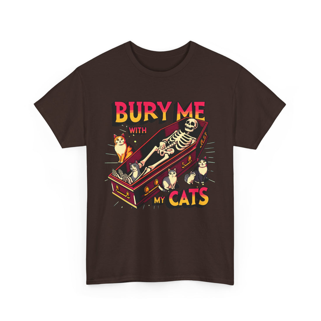 Bury Me With My T-Shirt - Graphic T-Shirt from Tee Utopia