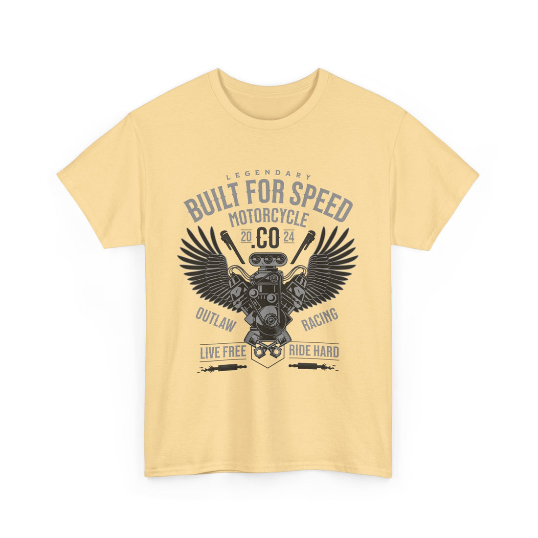 Built For Speed T-Shirt - Graphic T-Shirt from Tee Utopia