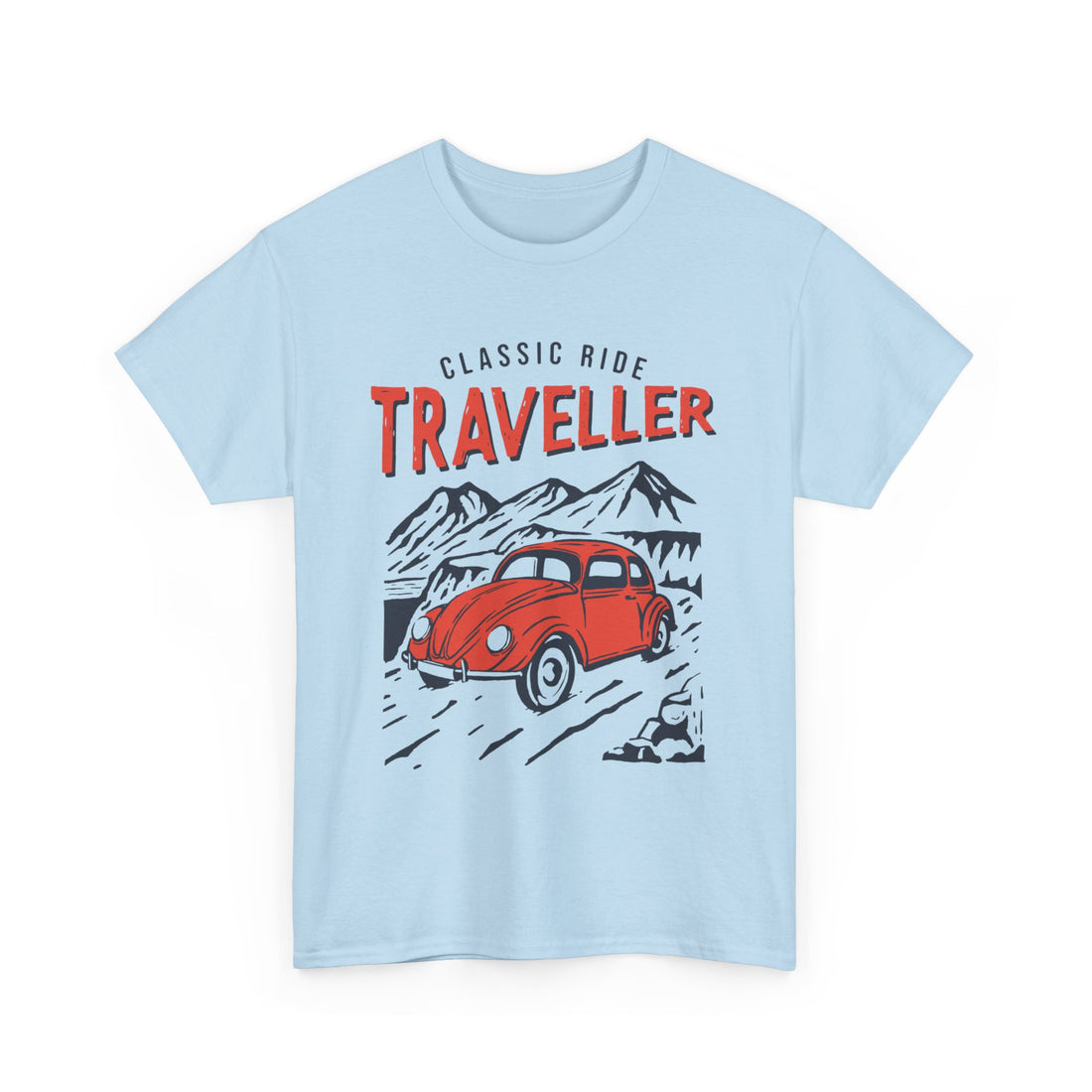 Classic Ride Traveler T-Shirt - Graphic T-Shirt from Tee Utopia