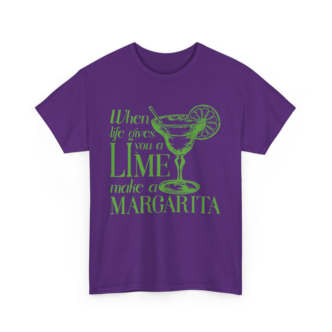 When Life Gives You a Lime  T-Shirt - Graphic T-Shirt from Tee Utopia