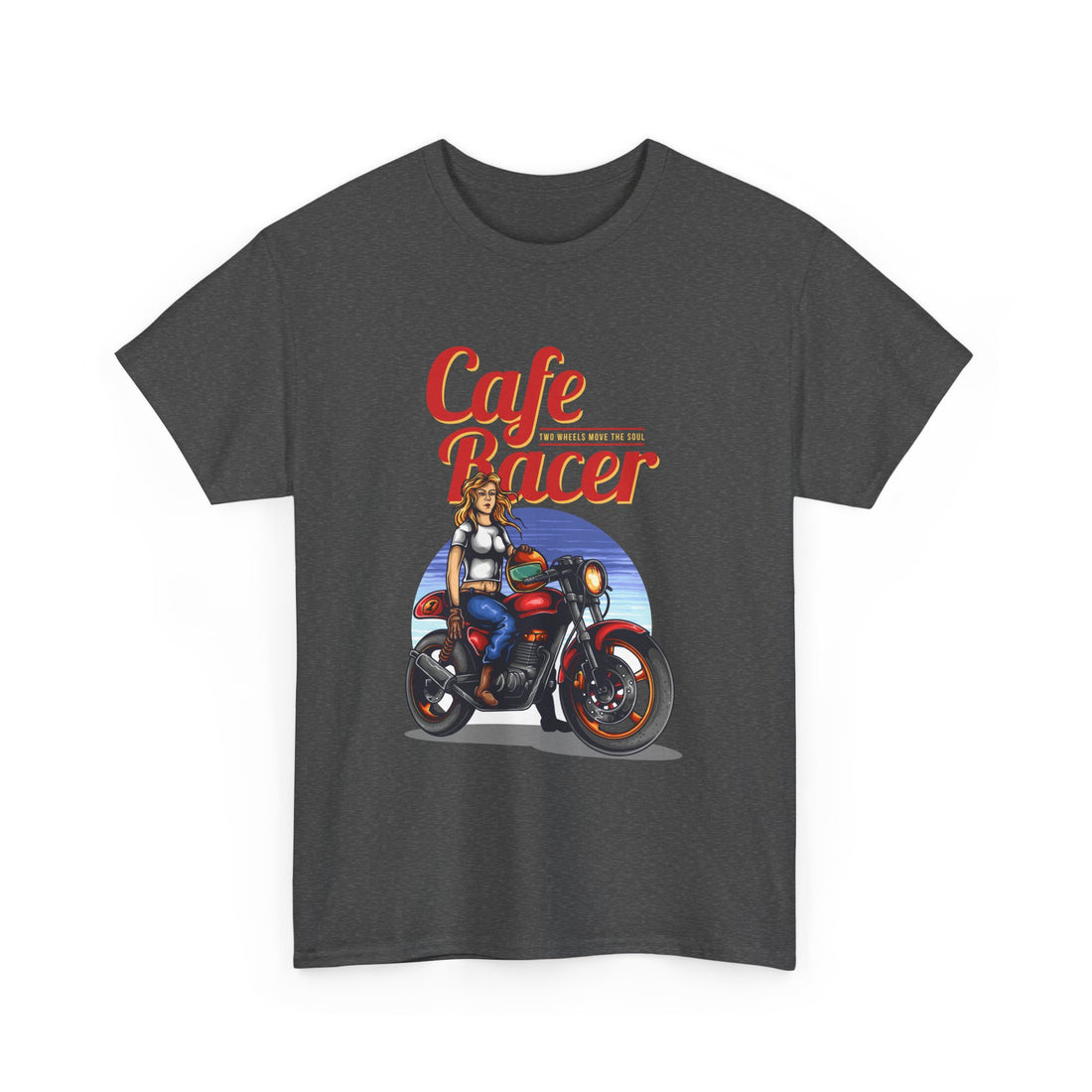 Two Wheels Move The Soul T-Shirt - Graphic T-Shirt from Tee Utopia