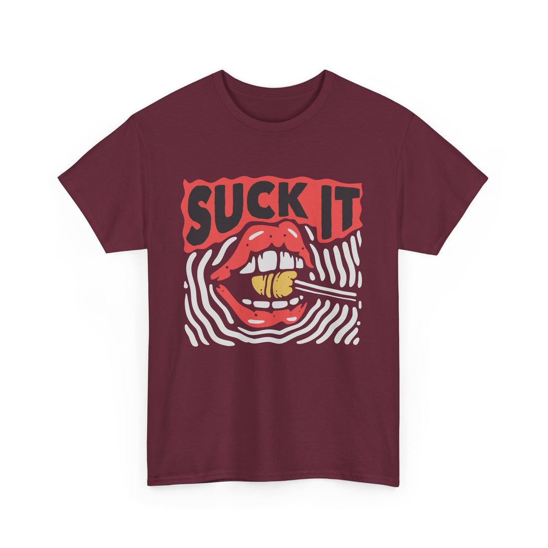 Suck It T-Shirt - Graphic T-Shirt from Tee Utopia