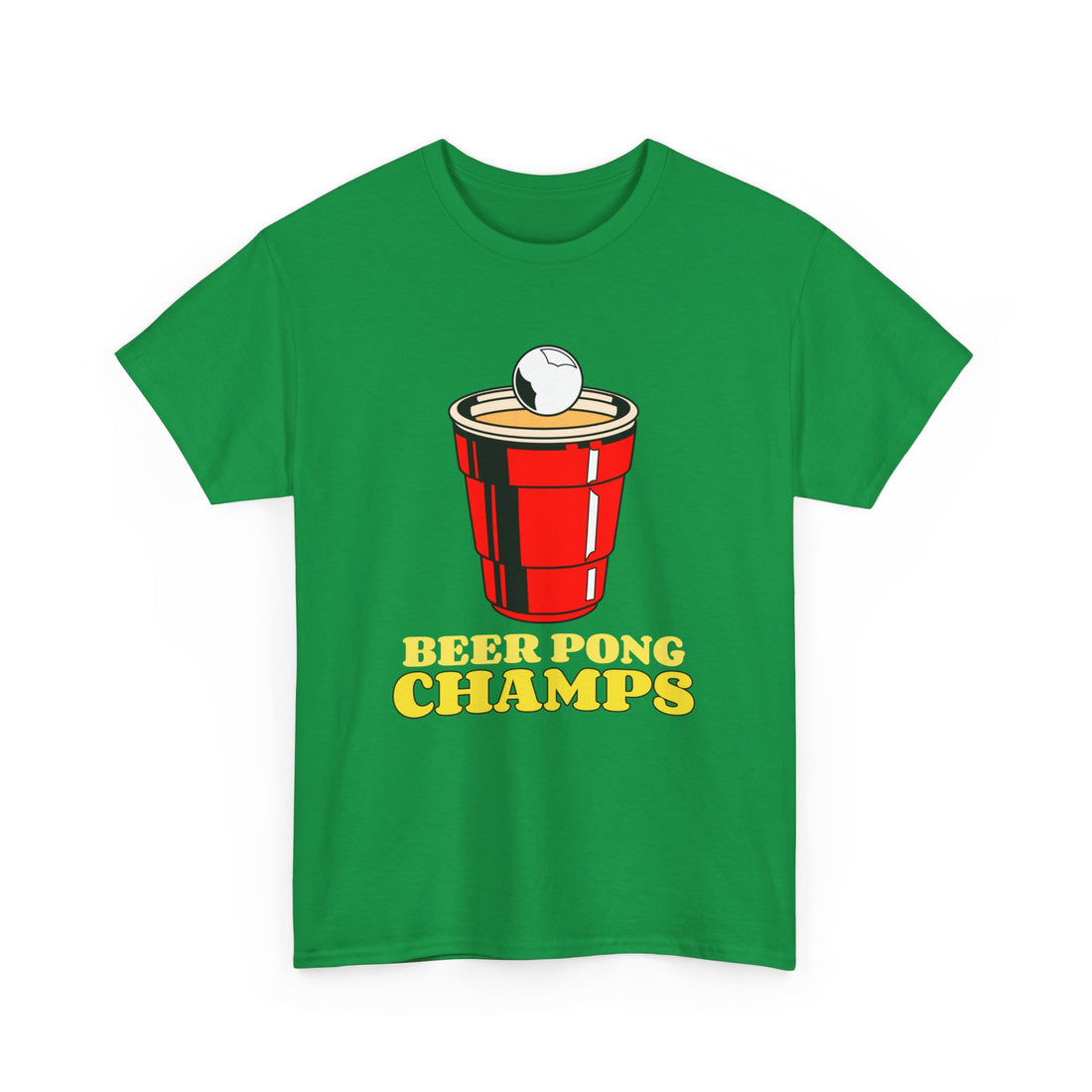 Beer Pong Champs  T-Shirt - Graphic T-Shirt from Tee Utopia