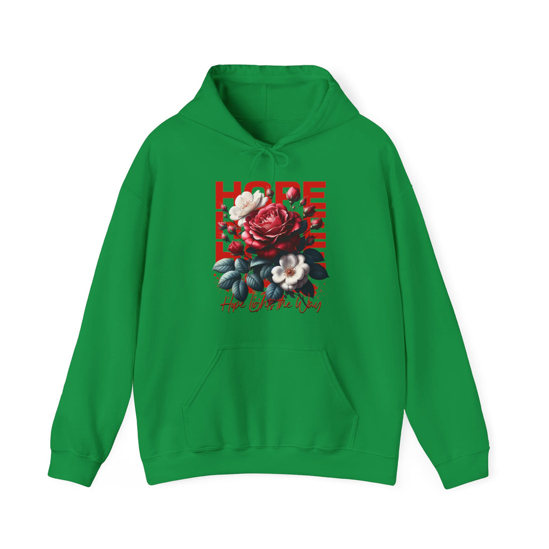 Hope Lights The Way Hoodie - Graphic Hoodie from Tee Utopia