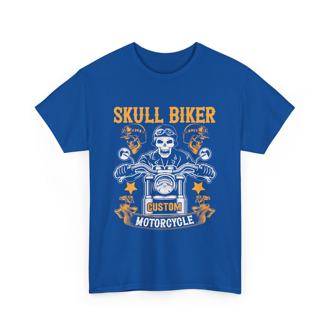 Skull Biker Custom T-Shirt