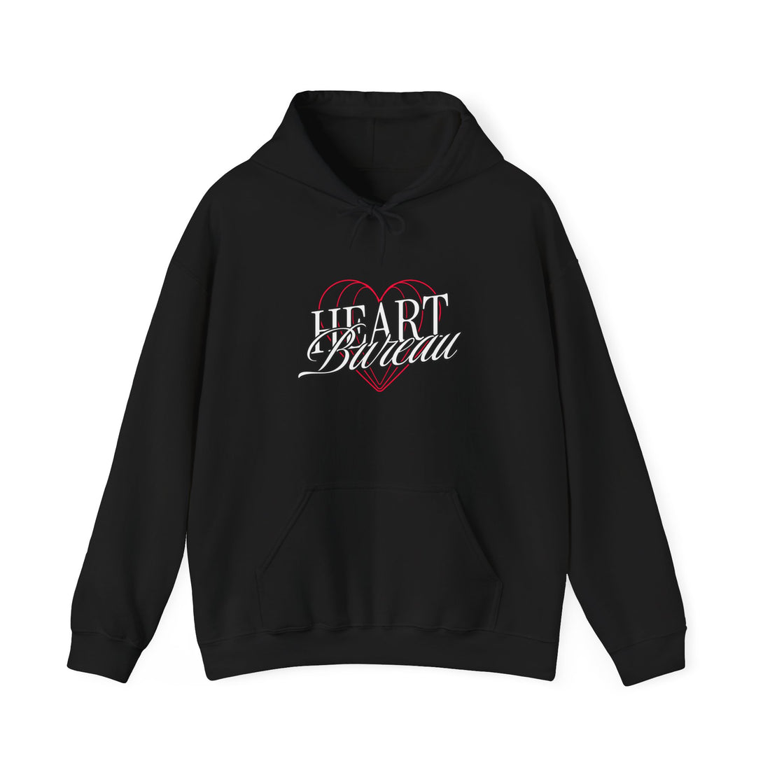 Heart Bureau Front and Back Hoodie