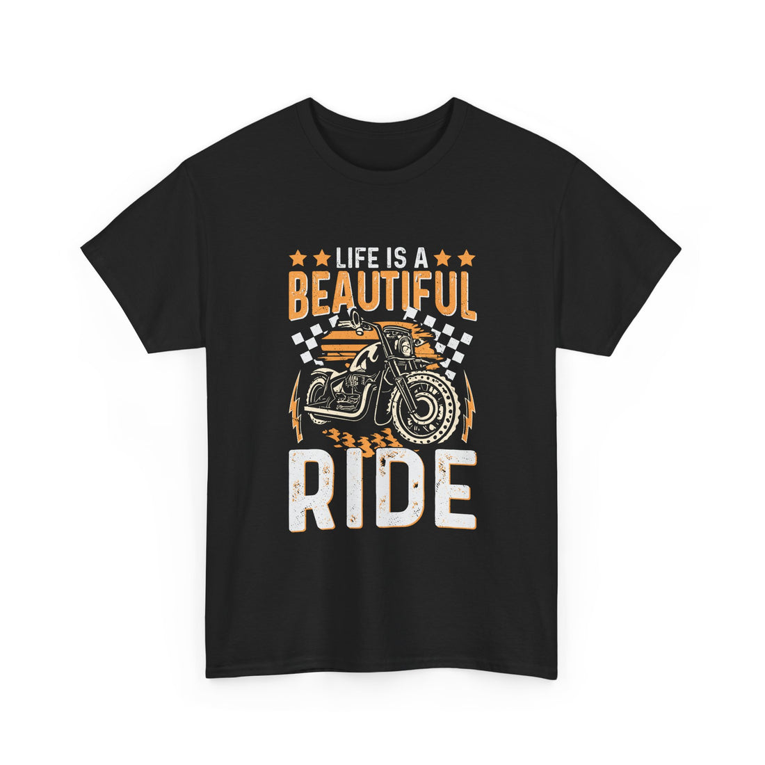 Life Is Beautiful Ride T-Shirt - Graphic T-Shirt from Tee Utopia