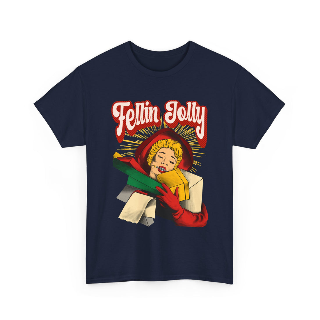 Feeling Jolly T-Shirt - Graphic T-Shirt from Tee Utopia