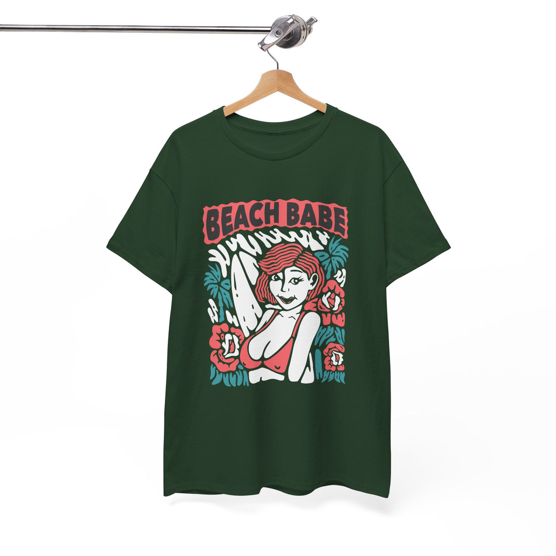 Beach Babe T-Shirt - Graphic T-Shirt from Tee Utopia