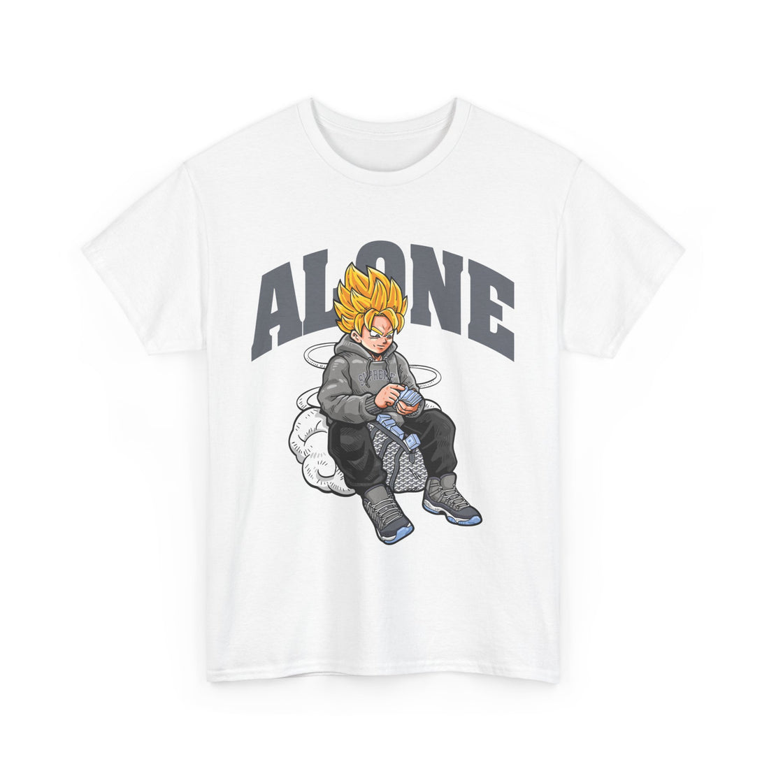 Alone T-Shirt - Graphic T-Shirt from Tee Utopia
