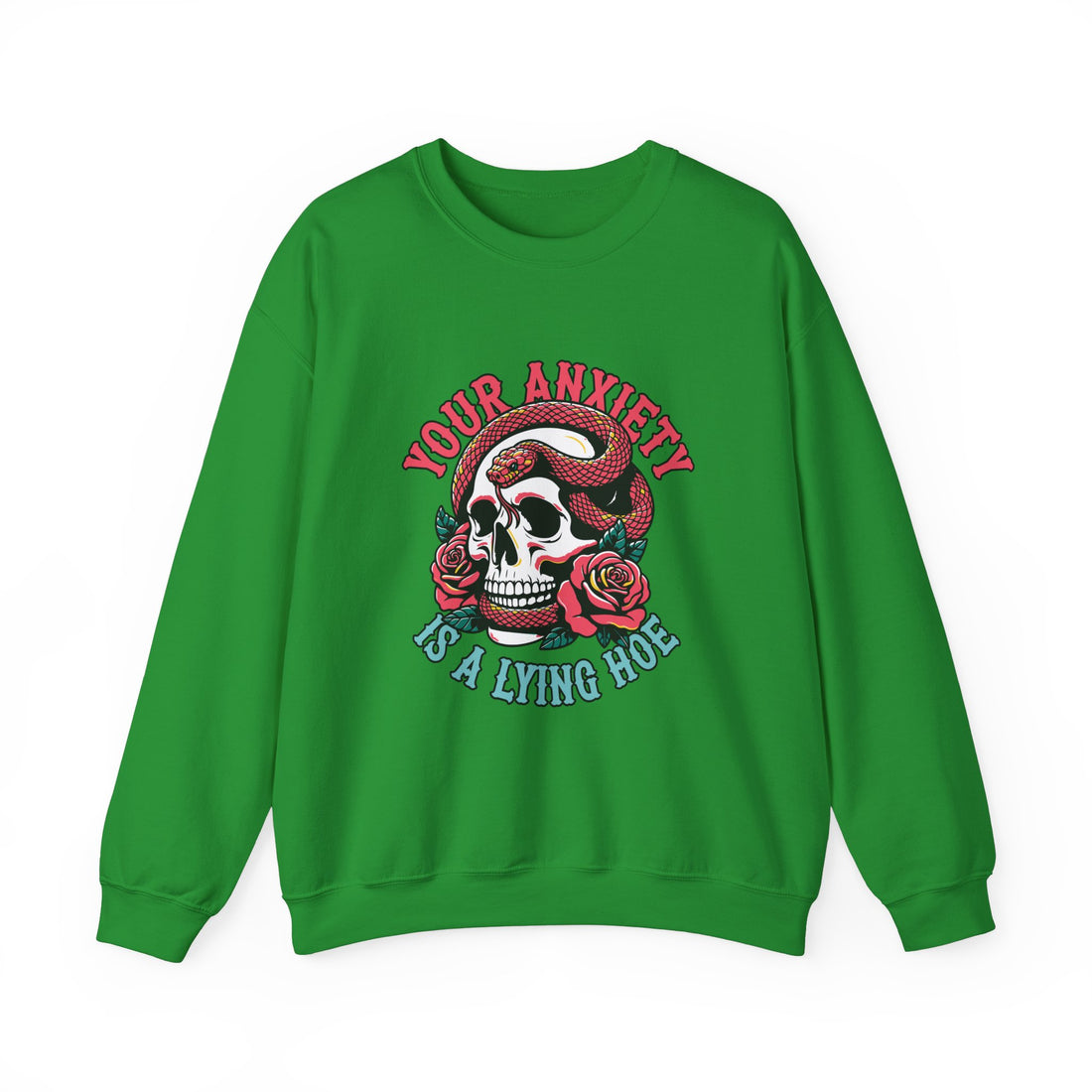 Is a Lying Hoe Sweatshirt - Graphic Sweatshirt from Tee Utopia