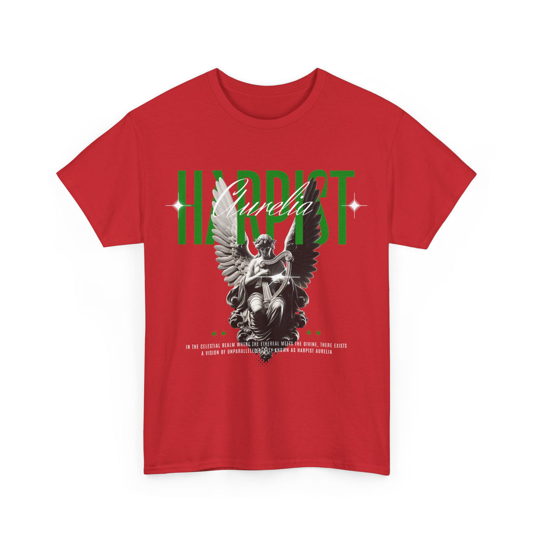 Harpist T-Shirt - Graphic T-Shirt from Tee Utopia