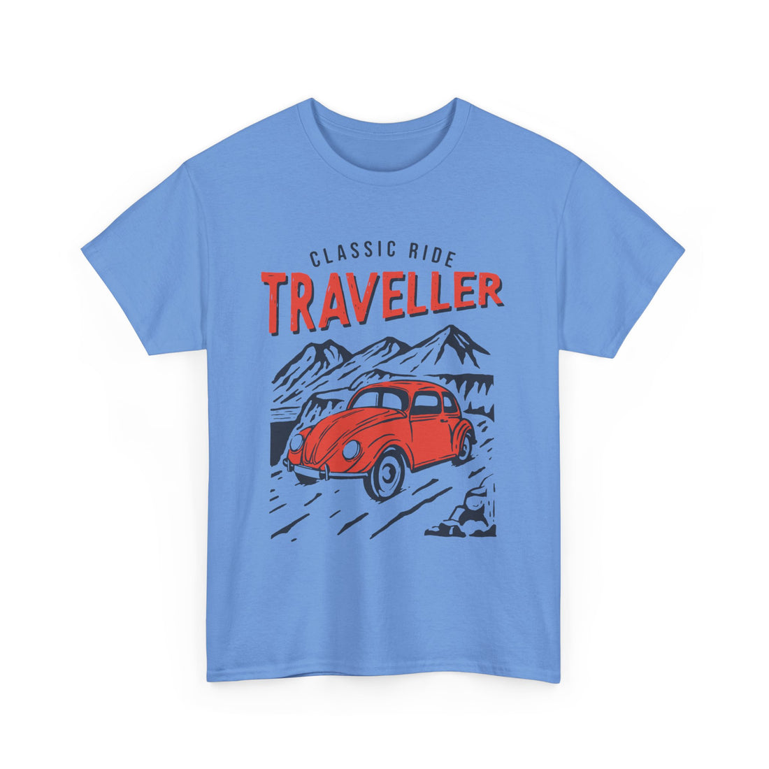 Classic Ride Traveler T-Shirt - Graphic T-Shirt from Tee Utopia