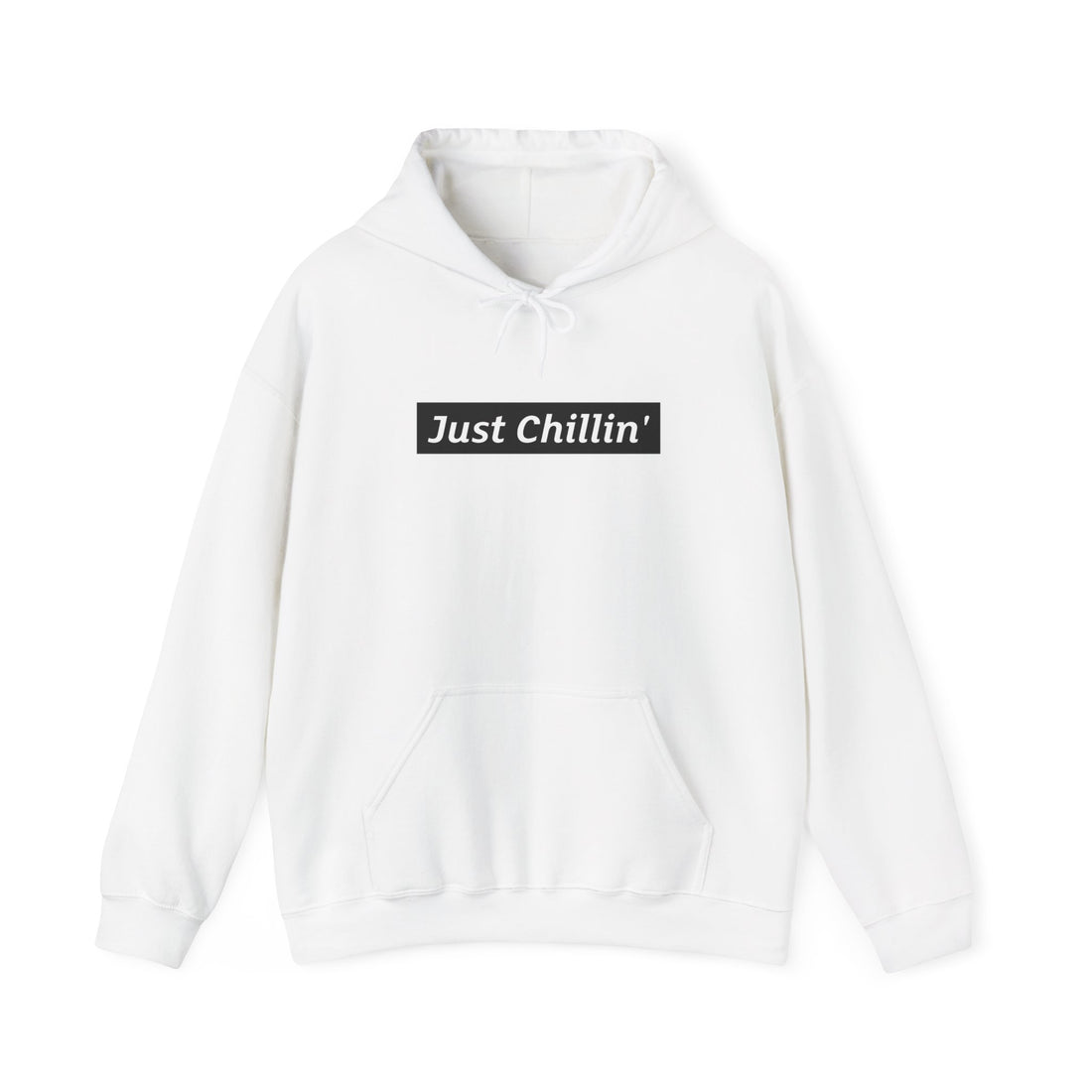 Just Chillin Hoodie - Graphic Hoodie from Tee Utopia