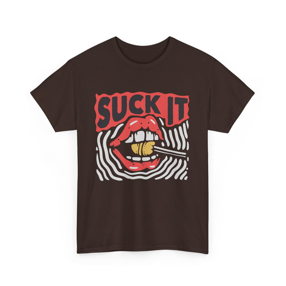 Suck It T-Shirt - Graphic T-Shirt from Tee Utopia