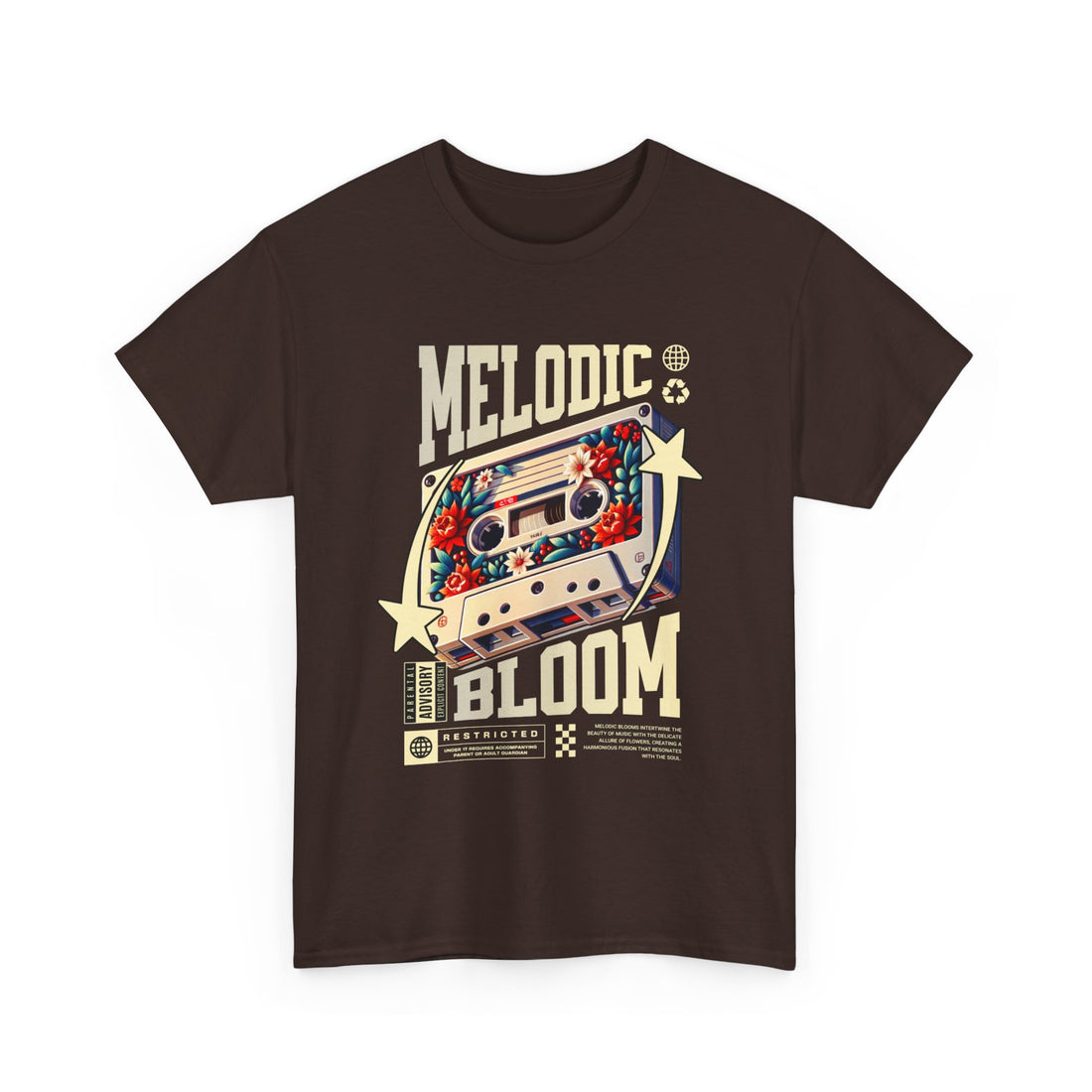 Melodic Boom T-Shirt - Graphic T-Shirt from Tee Utopia