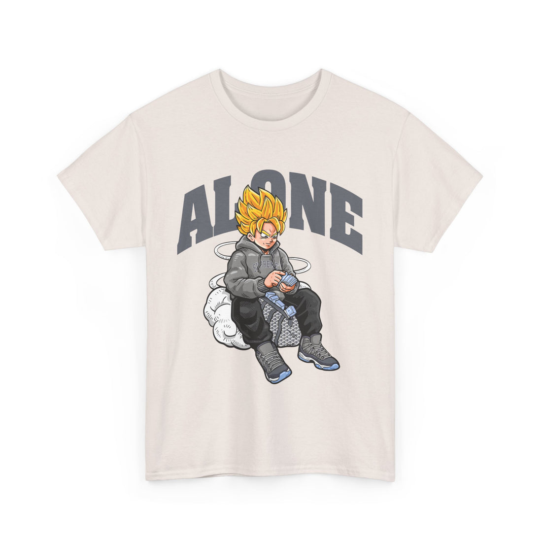 Alone T-Shirt - Graphic T-Shirt from Tee Utopia