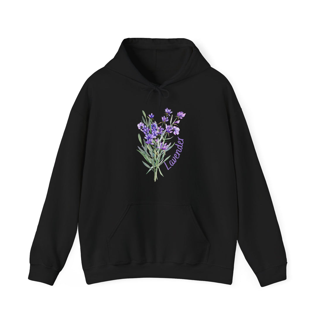 Lavender Hoodie - Graphic Hoodie from Tee Utopia