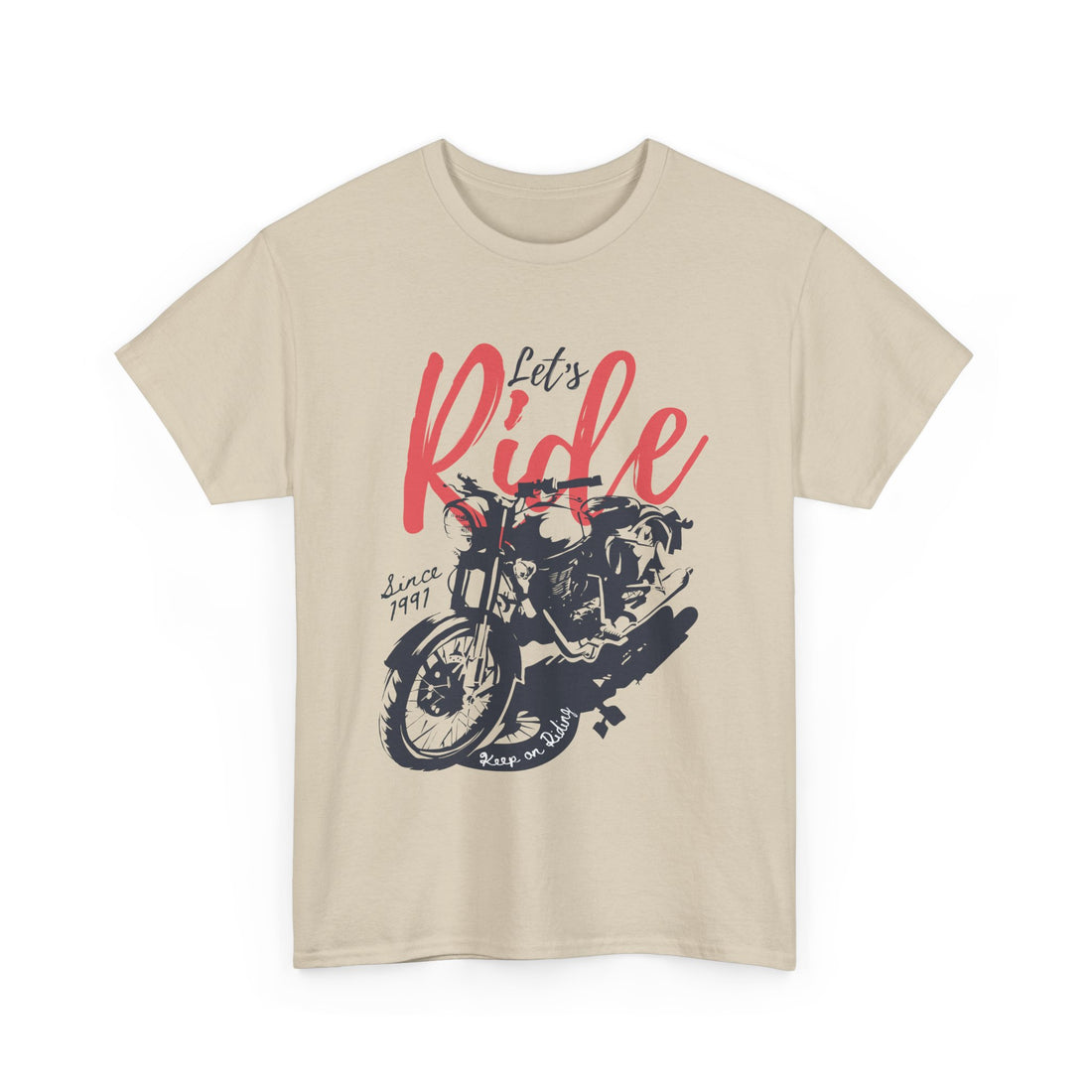 Lets Ride T-Shirt - Graphic T-Shirt from Tee Utopia