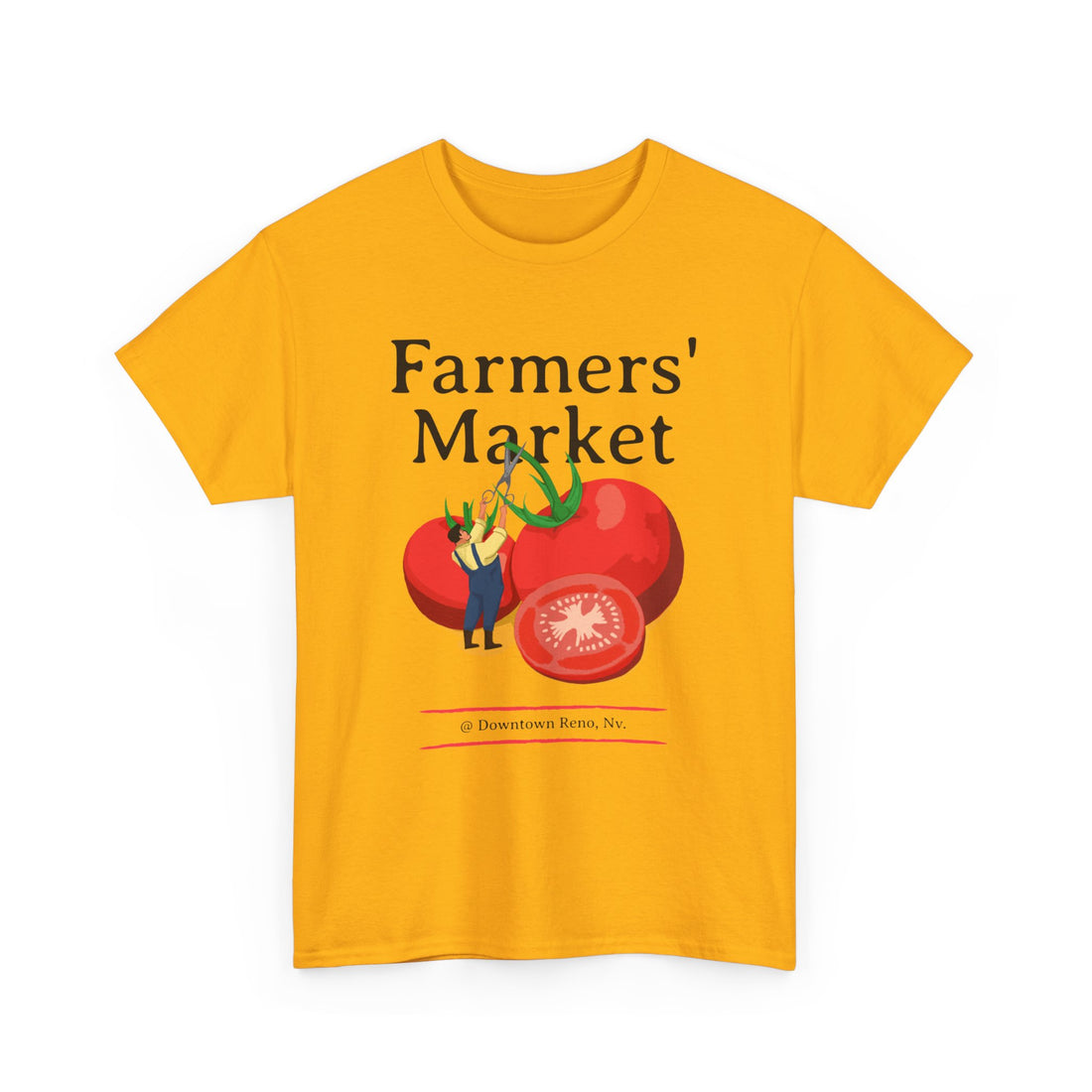 Farmers Market T-Shirt - Graphic T-Shirt from Tee Utopia