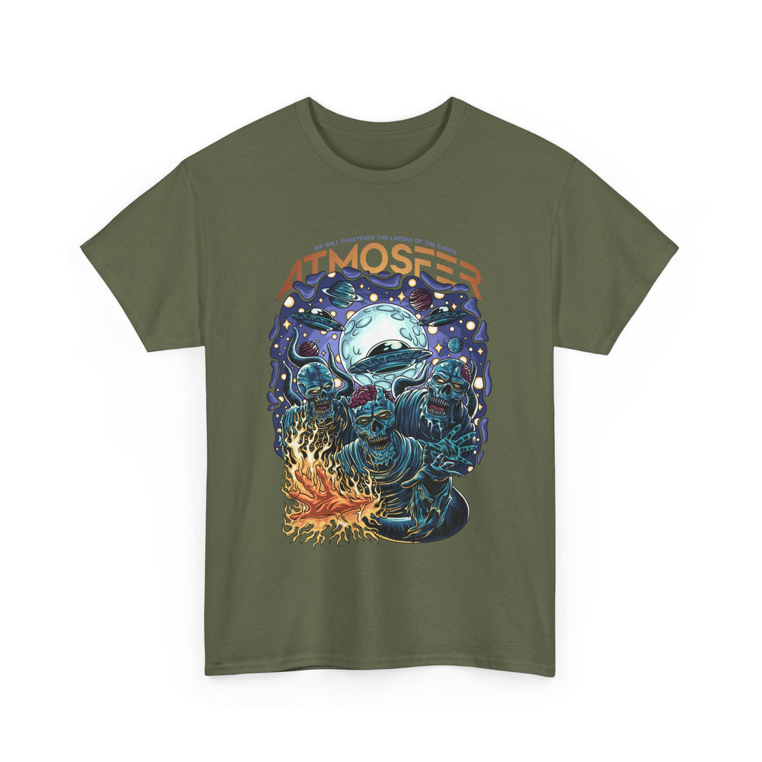 Atmosfer T-Shirt - Graphic T-Shirt from Tee Utopia