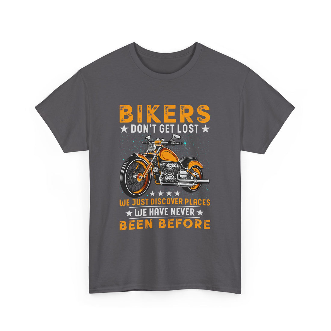 Bikers Don't Get Lost T-Shirt - Graphic T-Shirt from Tee Utopia