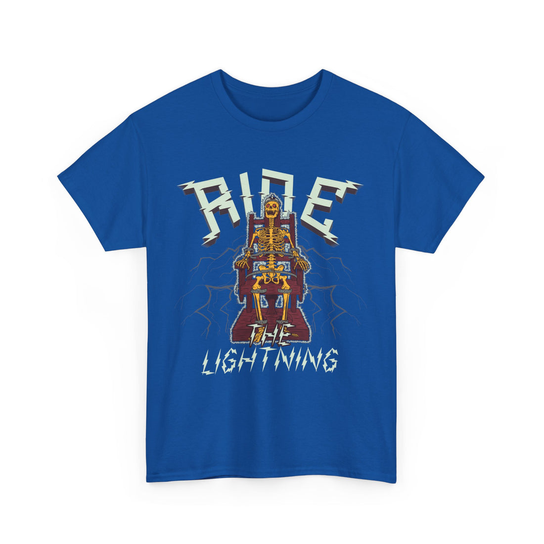 Ride The Lightning T-Shirt - Graphic T-Shirt from Tee Utopia