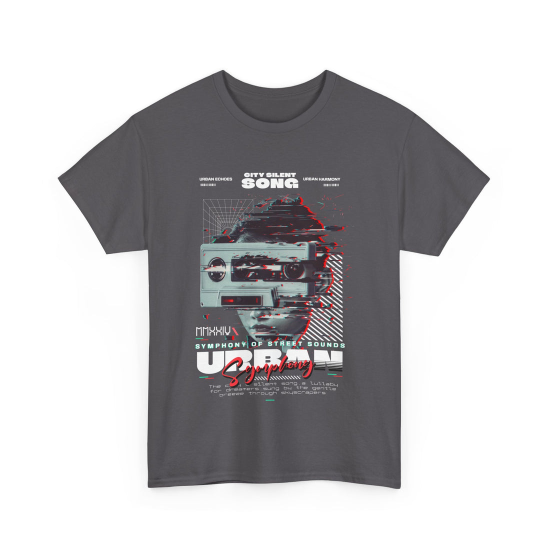 City Silent Song T-Shirt - Graphic T-Shirt from Tee Utopia
