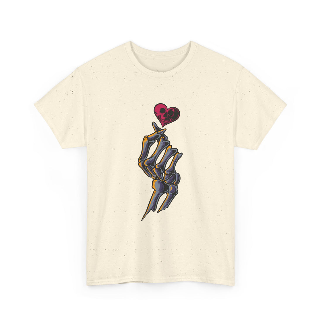 Skeleton Love Snap T-Shirt - Graphic T-Shirt from Tee Utopia