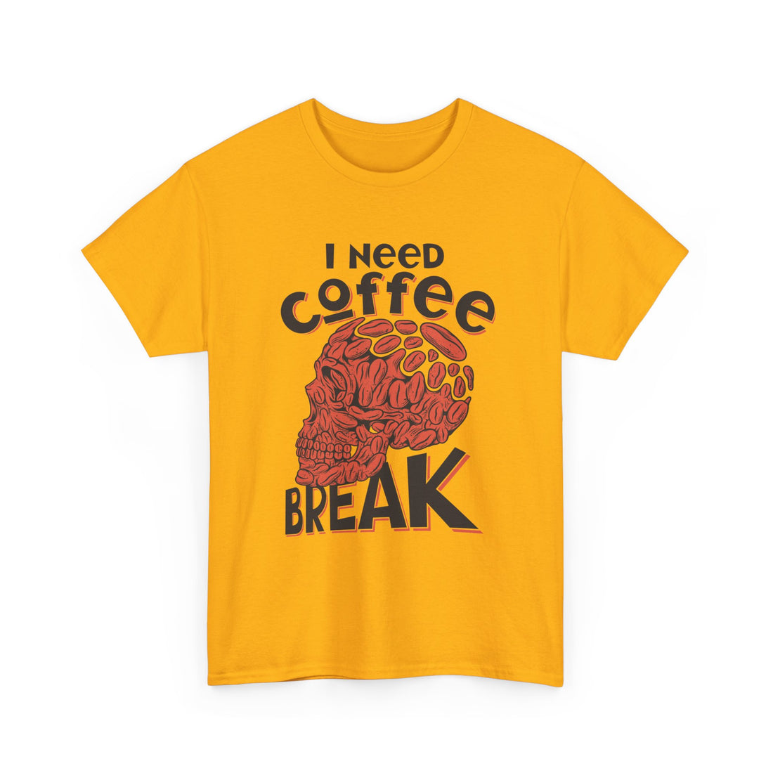 I Need Coffee Break T-Shirt - Graphic T-Shirt from Tee Utopia