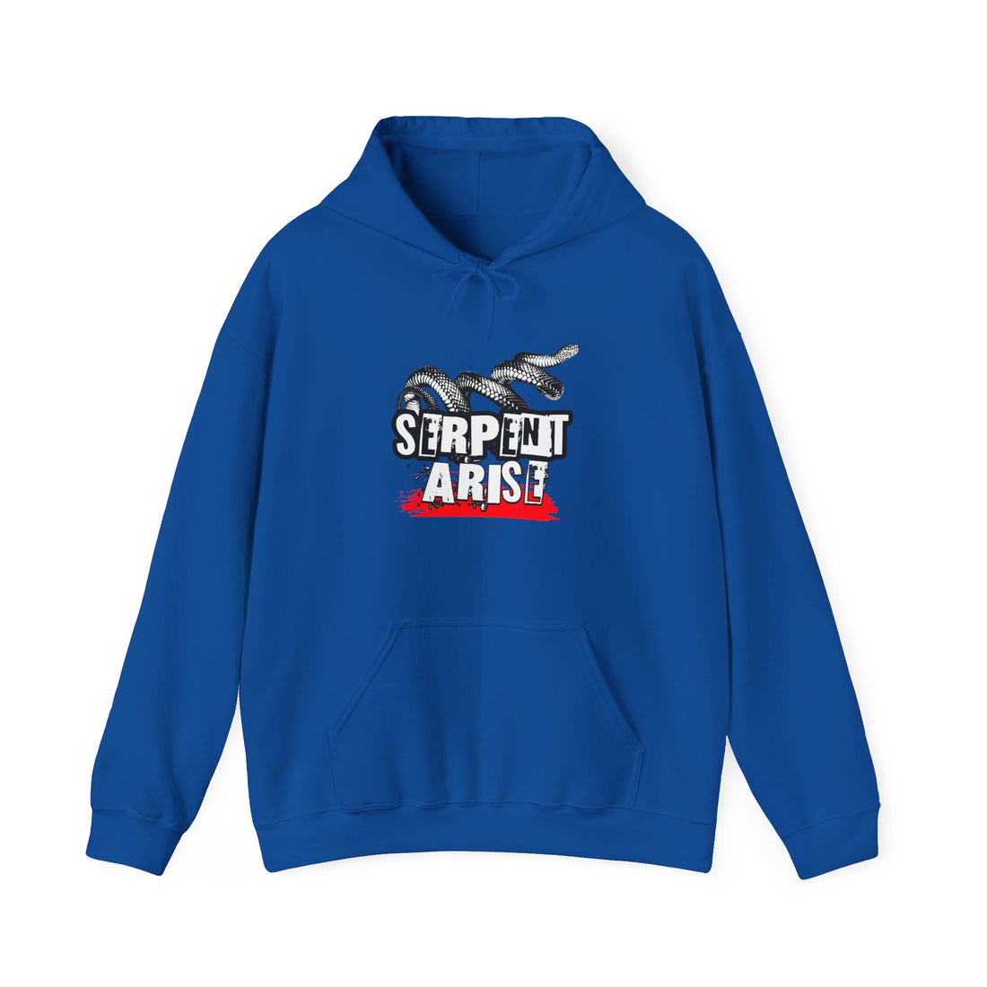 Serpent Arise Front and Back Hoodie - Graphic Hoodie from Tee Utopia