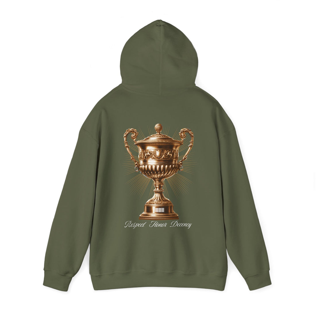 Respect Honor Decency Front and Back Hoodie - Graphic Hoodie from Tee Utopia