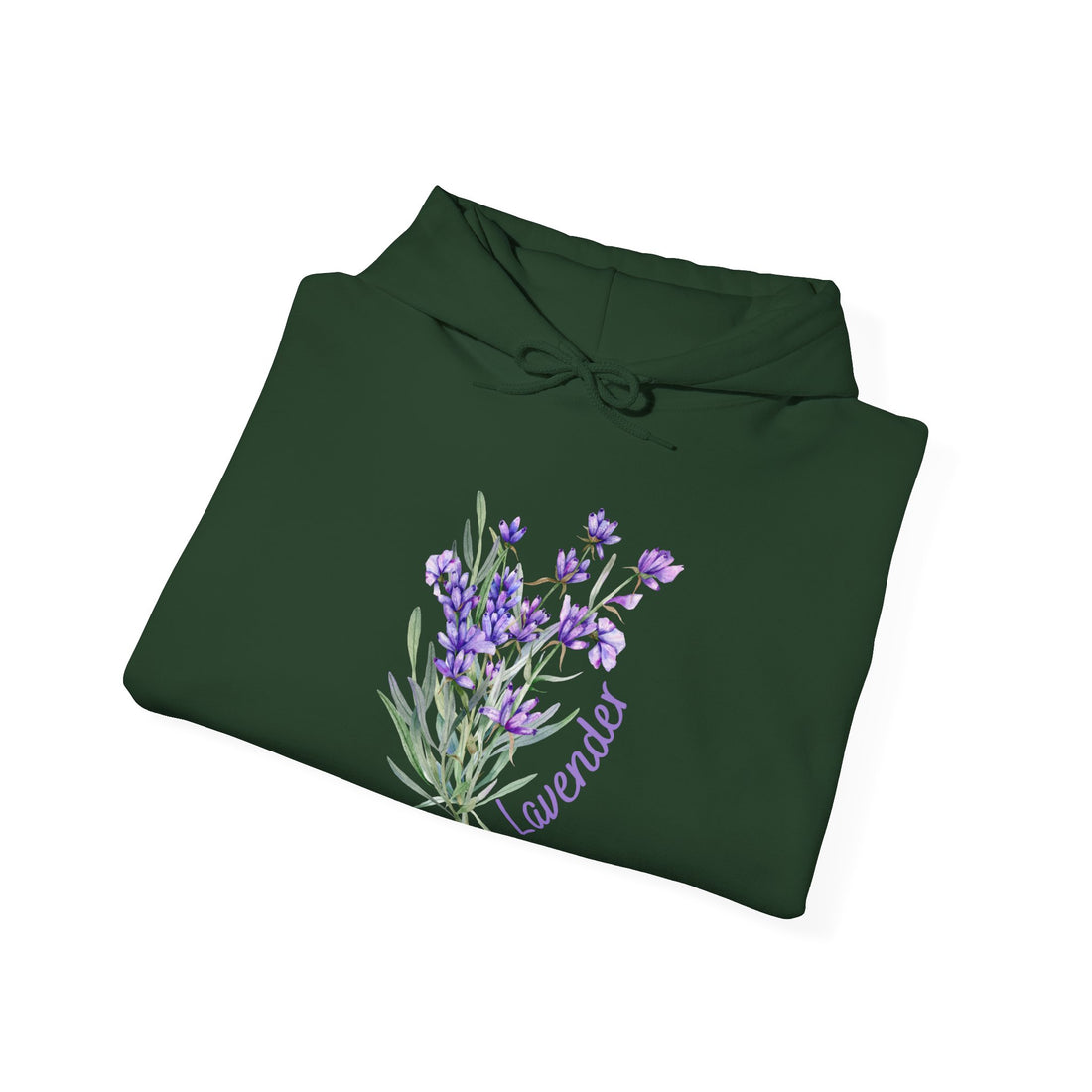 Lavender Hoodie - Graphic Hoodie from Tee Utopia