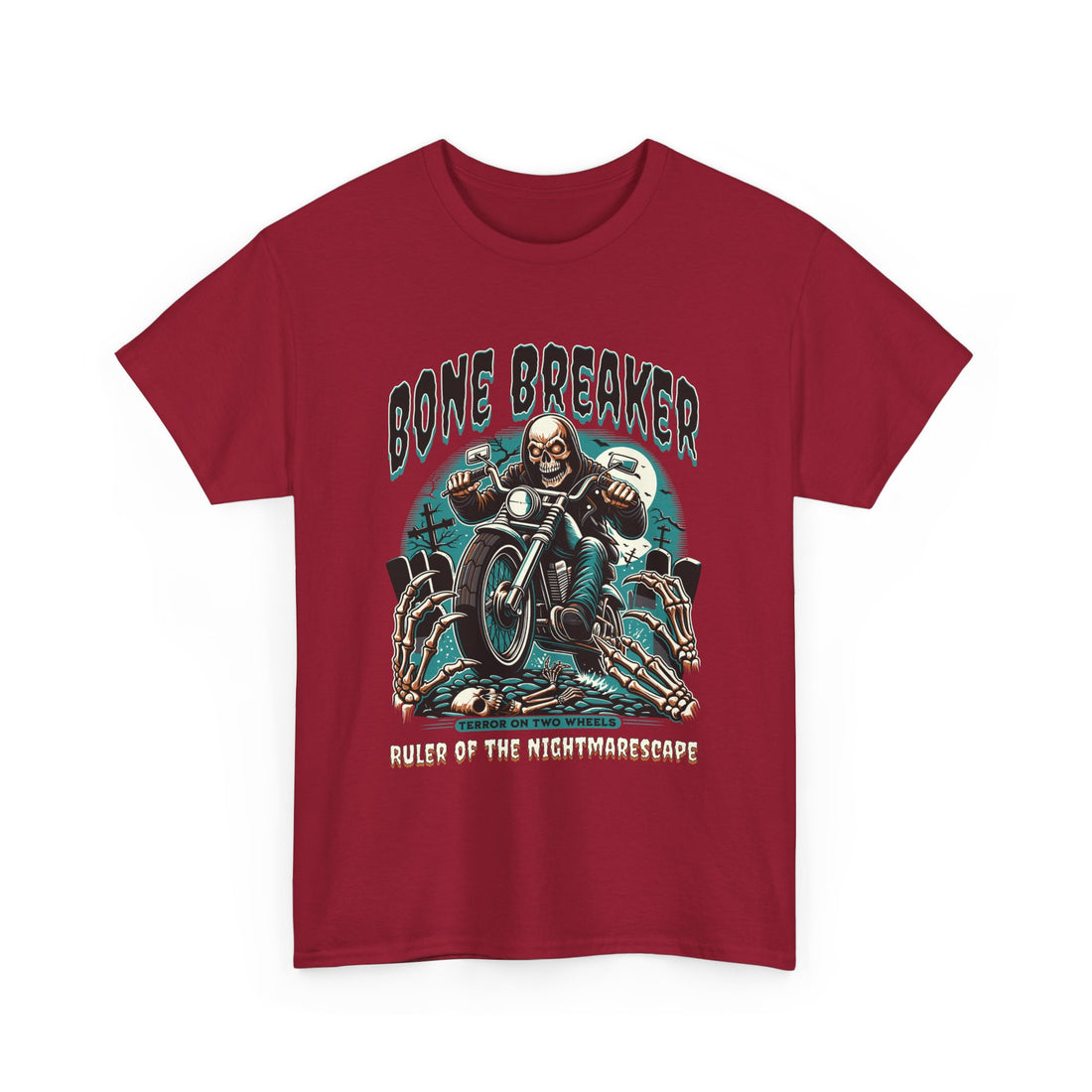 Bone Breaker T-Shirt - Graphic T-Shirt from Tee Utopia