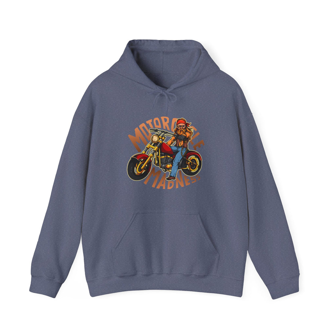 Motorcycle Madness Hoodie - Graphic Hoodie from Tee Utopia