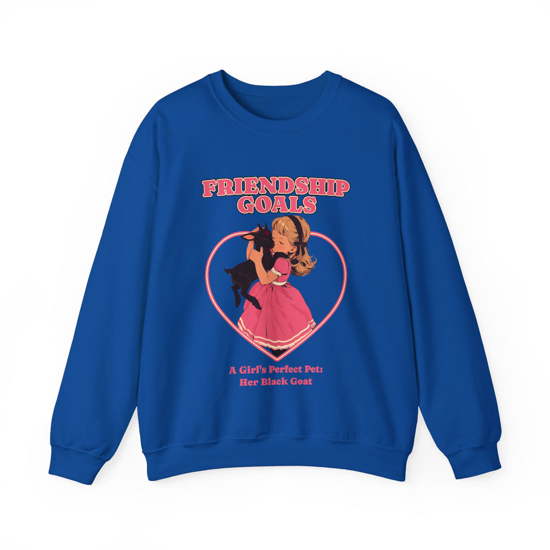 Friendship Goals Sweatshirt - Graphic Sweatshirt from Tee Utopia