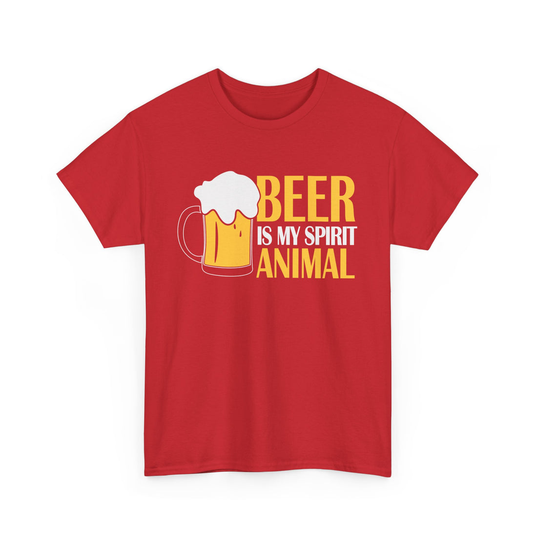 Beer Is My Spirit Animal  T-Shirt - Graphic T-Shirt from Tee Utopia