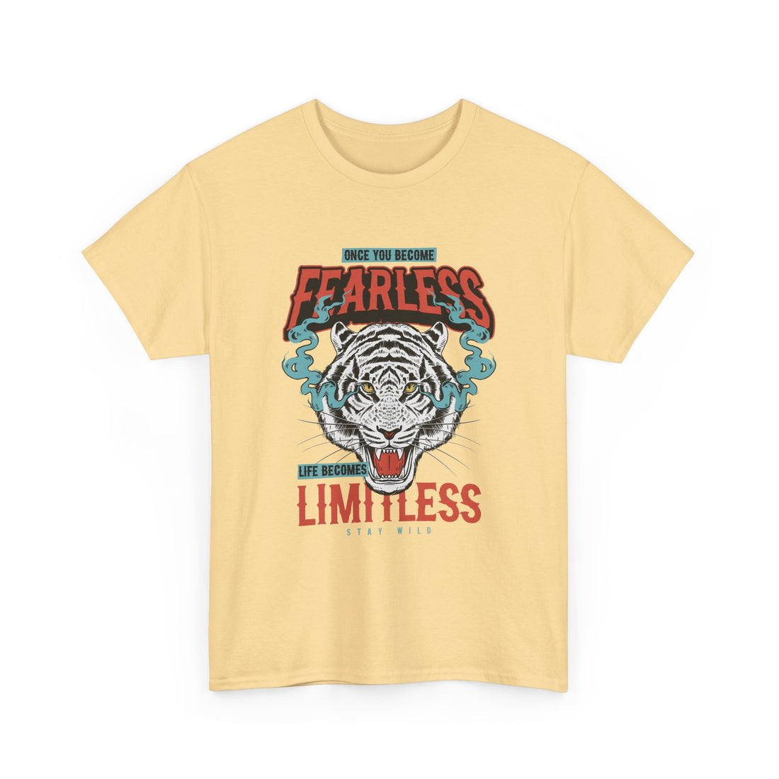 Fearless Limitless T-Shirt - Graphic T-Shirt from Tee Utopia